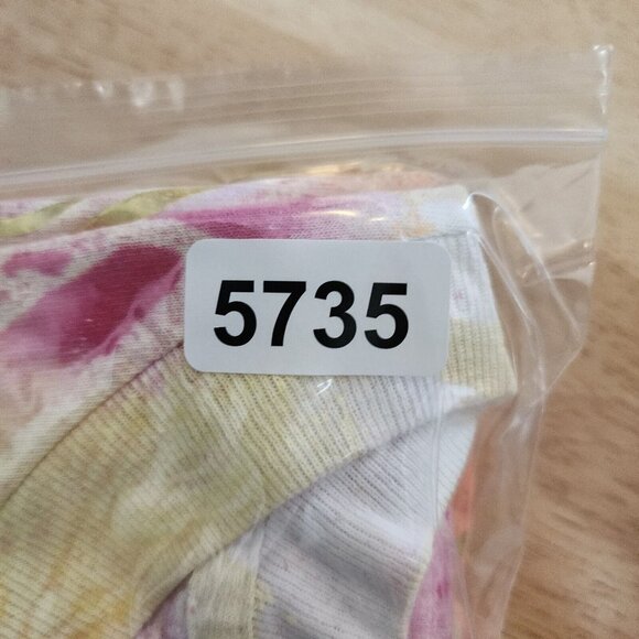 Vintage 80s Silver Screen T's Tiedye S/S T Shirt Gold Screen Print Fish OSFA - Picture 10 of 10